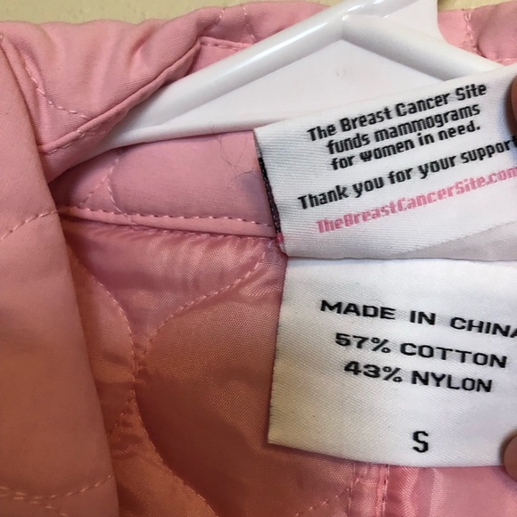 Breast Cancer Awareness Pink puffer vest - Picture 5 of 6